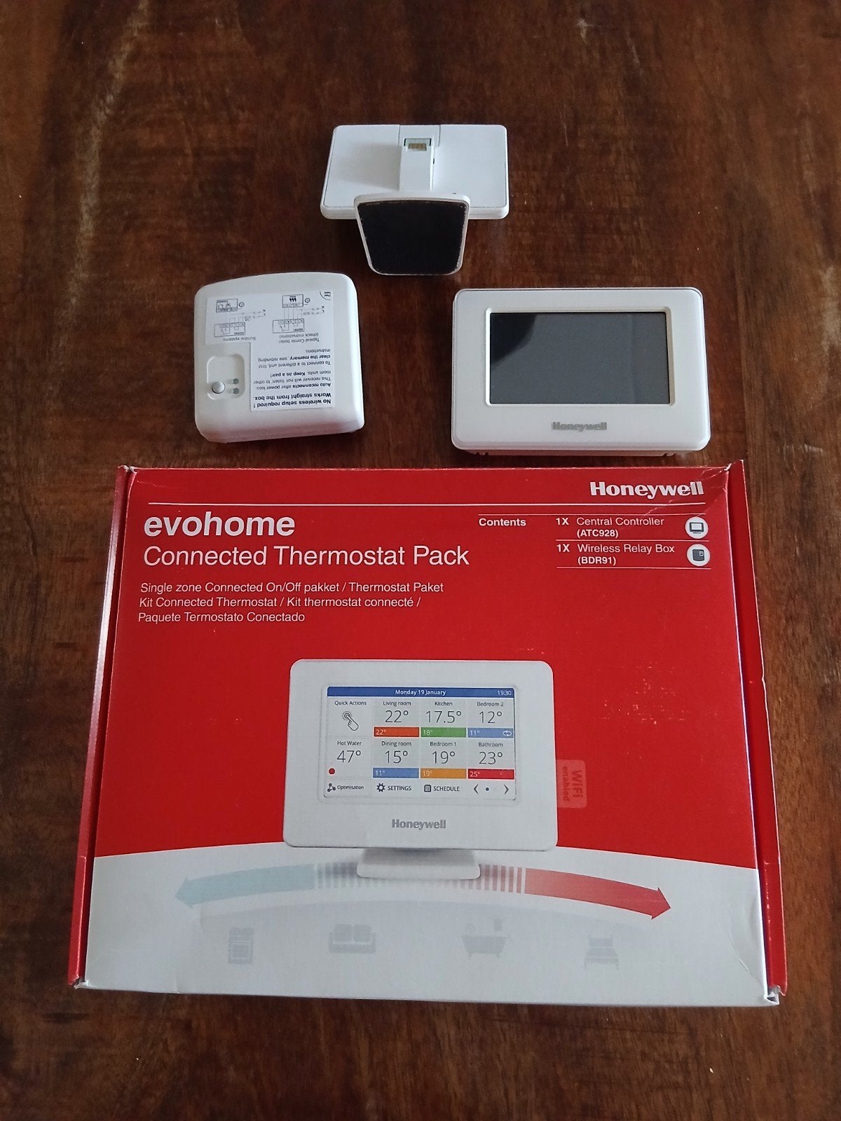Honeywell evohome Connected Thermostat Pack, Ophalen of Verzenden, Slimme thermostaat, Zo goed als nieuw