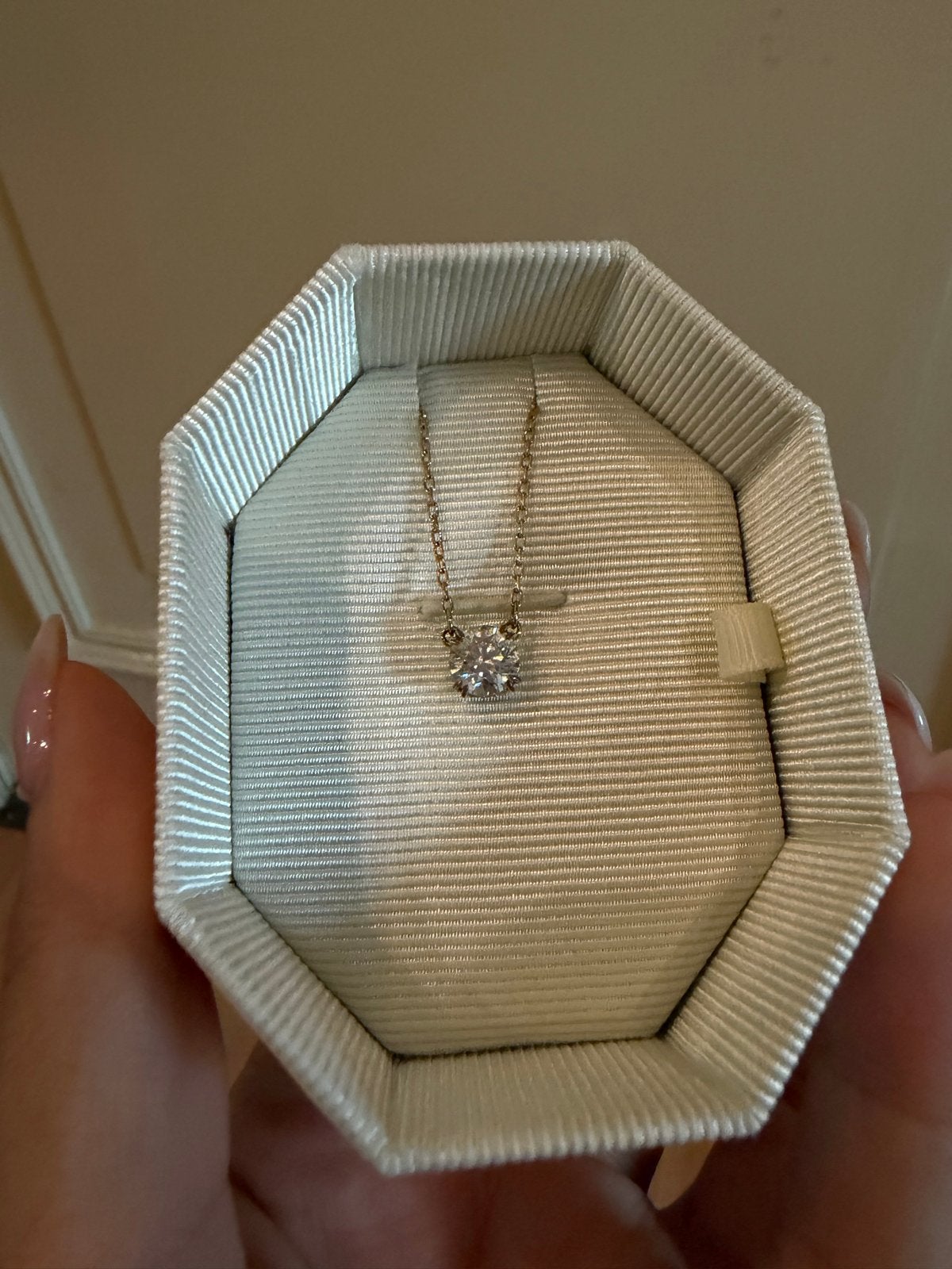 Swarovski goude ketting met hanger en kristal, Sieraden, Tassen en Uiterlijk, Ophalen of Verzenden, Zo goed als nieuw, Goud, Overige materialen