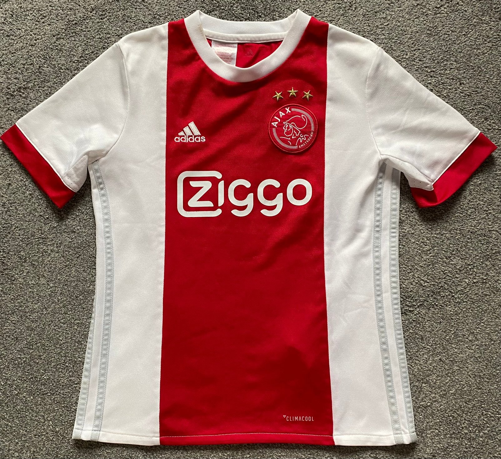 Adidas Ajax Thuisshirt 2017/2018 Maat 11/12y / 152 AZ7870, Sport en Fitness, Maat M, Ophalen of Verzenden, Zo goed als nieuw, Shirt