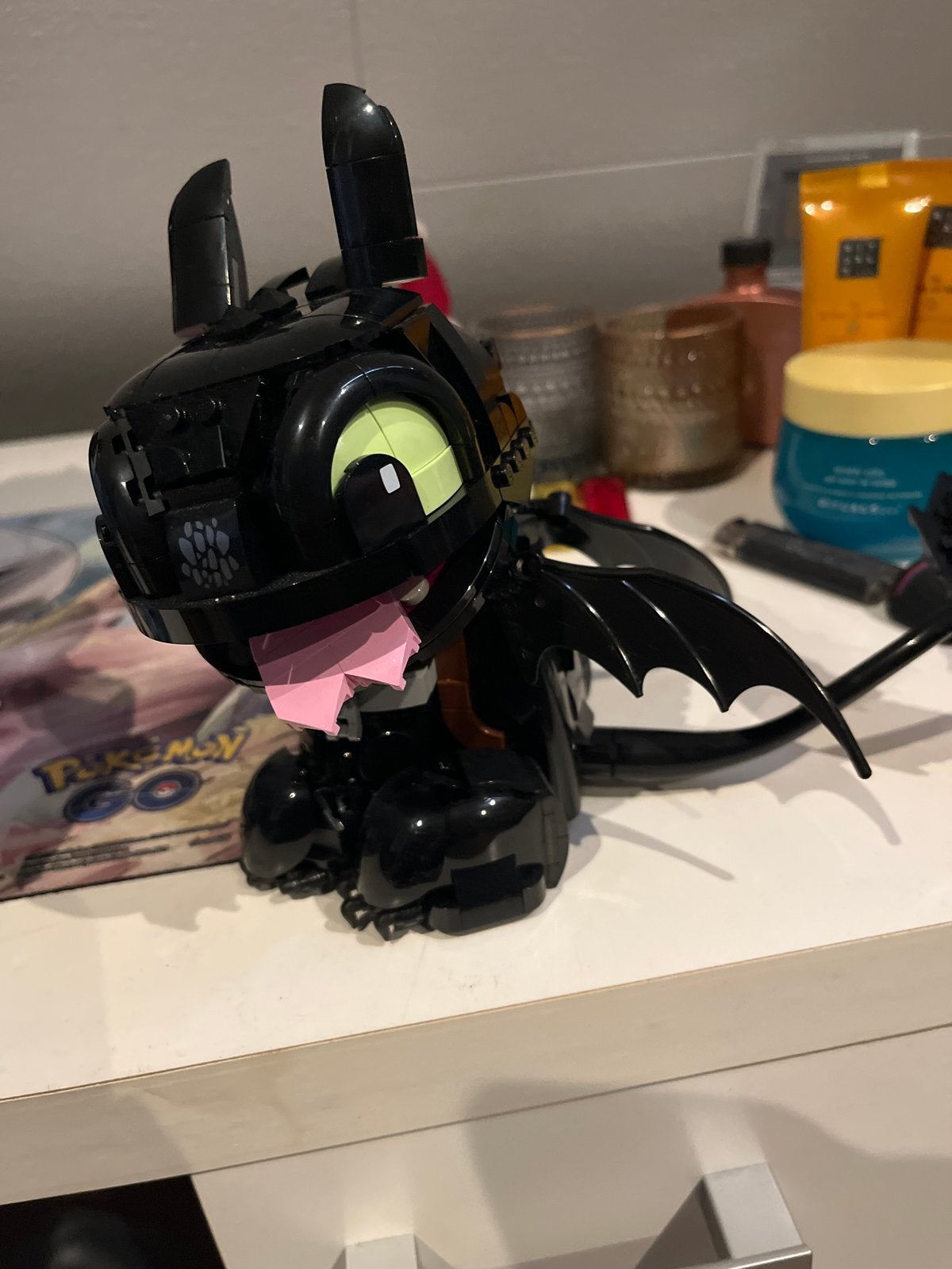 Lego Toothless (Tandloos) uit Hoe Tem Je Een Draak, Ophalen, Zo goed als nieuw