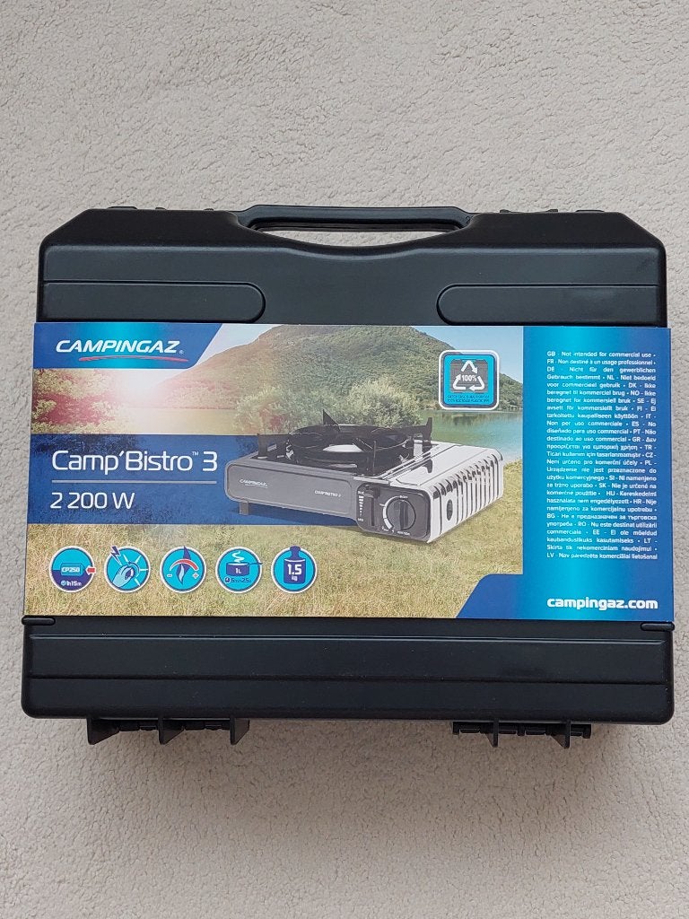Te koop aangeboden nieuw: Campingaz Camp Bistro 3 gasfornuis, Nieuw, 3 kookzones of minder, Ophalen of Verzenden, Gas