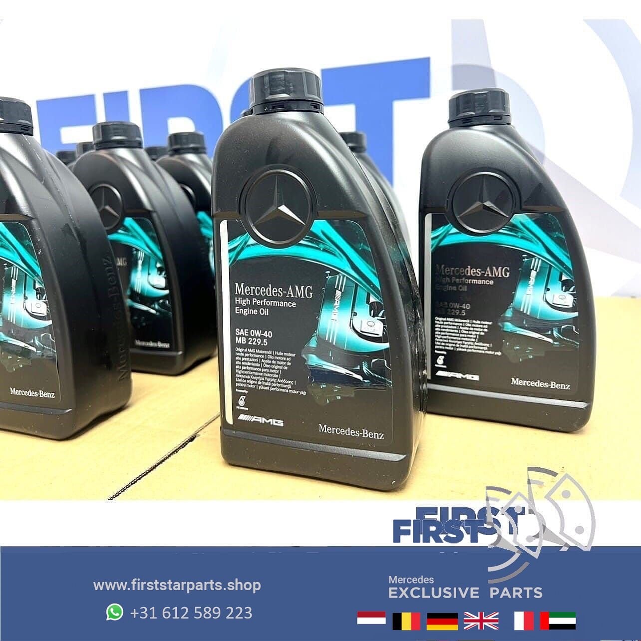 0W40 Motorolie Mercedes AMG OLIE A45 CLA45 GLA45 C63 E63 S63, Ophalen of Verzenden, -, -, -