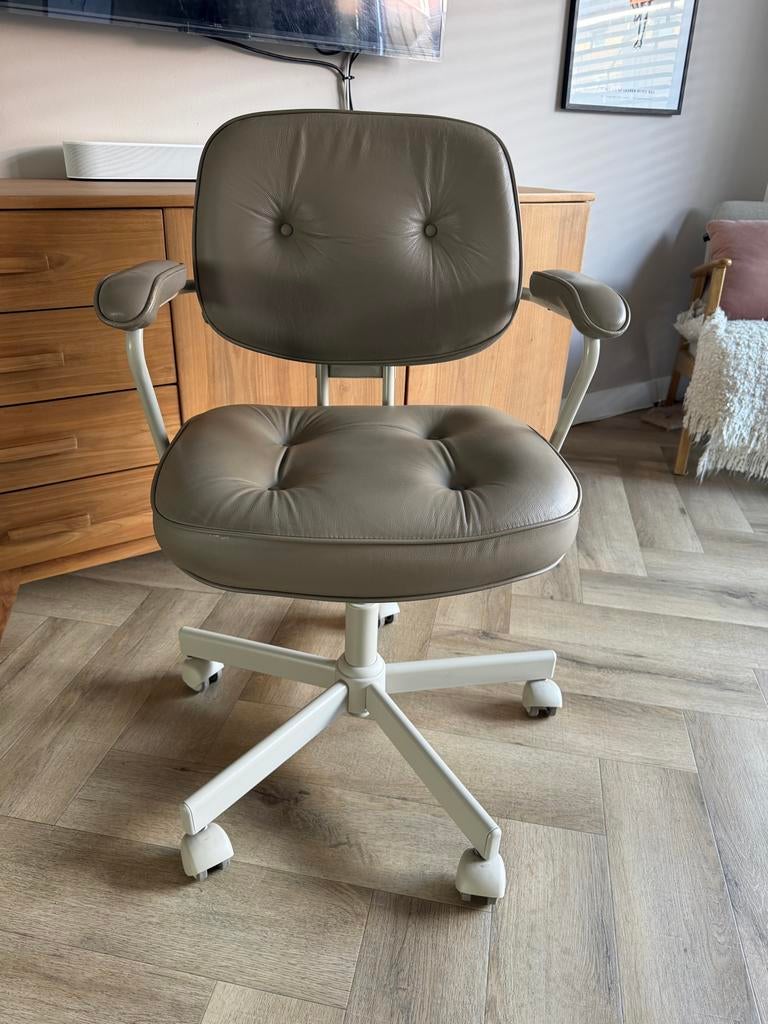 IKEA Alefjall Bureaustoel - Goede staat, Huis en Inrichting, Bureaustoelen, Ophalen, Gebruikt, Grijs, Bureaustoel