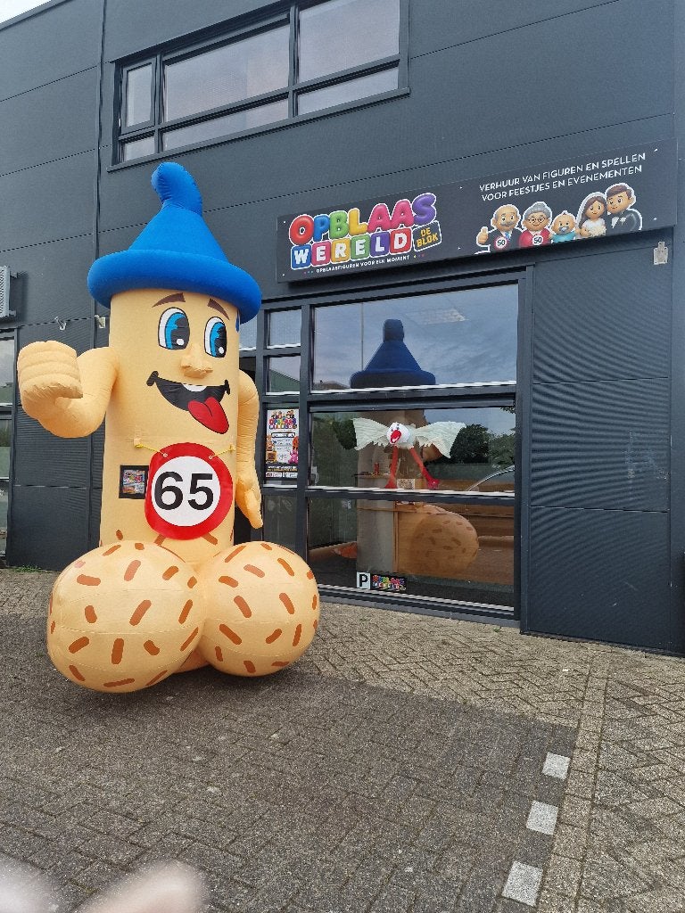 Opblaasbare feestpoppen iedere leeftijd Te Huur, Ophalen, Zo goed als nieuw, Verjaardag