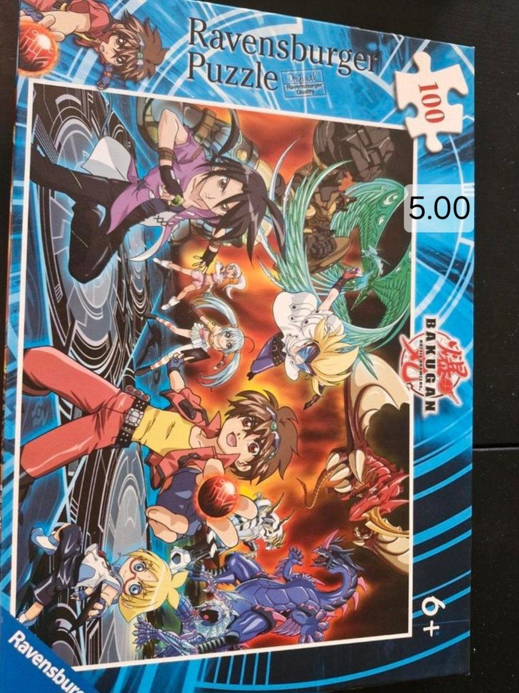 Ravensburger Bakugan Legpuzzel 100 stukjes, Ophalen of Verzenden