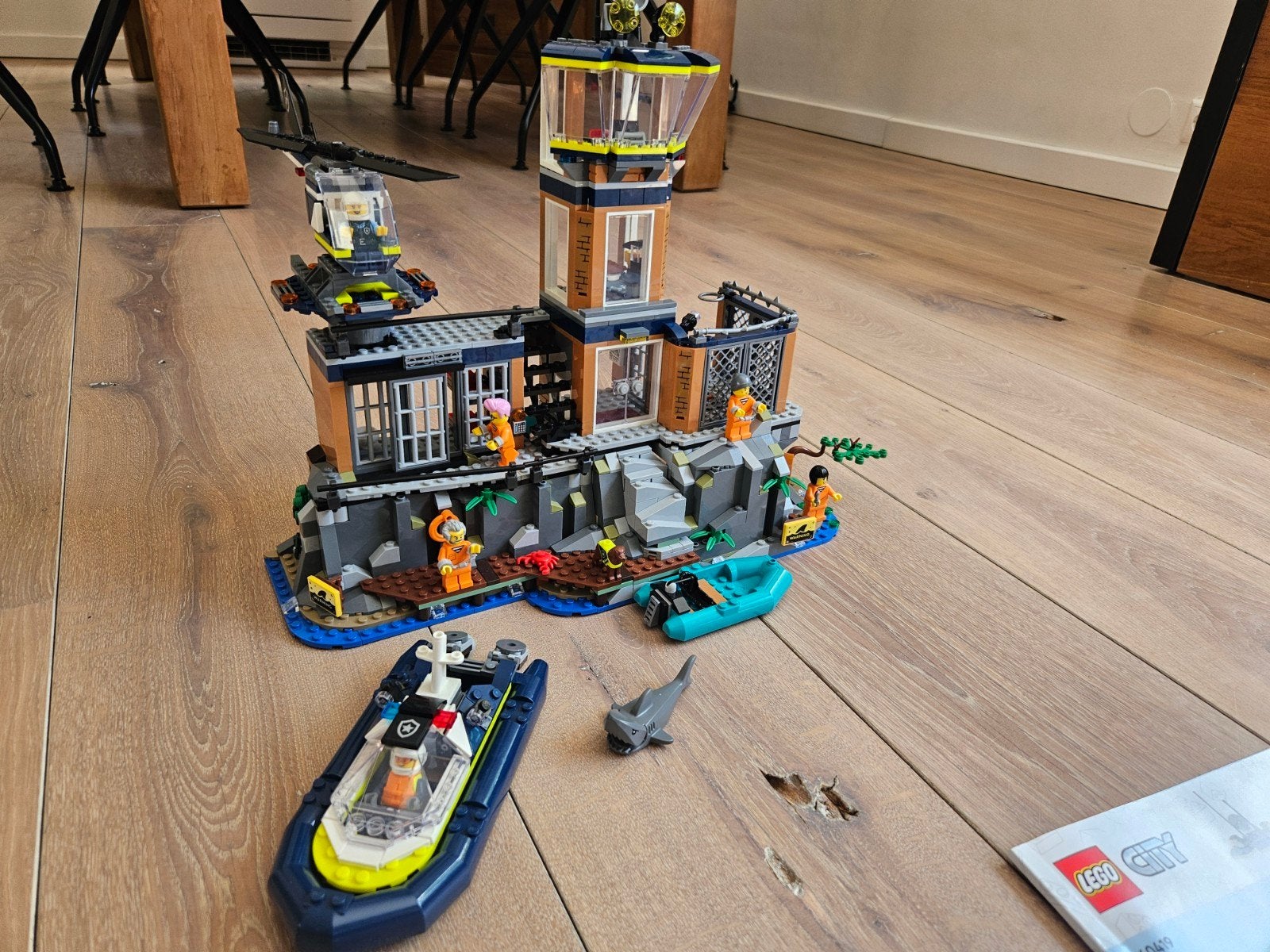 Lego City 60419 Politie Gevangeniseiland - Zo goed als nieuw, Verzenden, Zo goed als nieuw