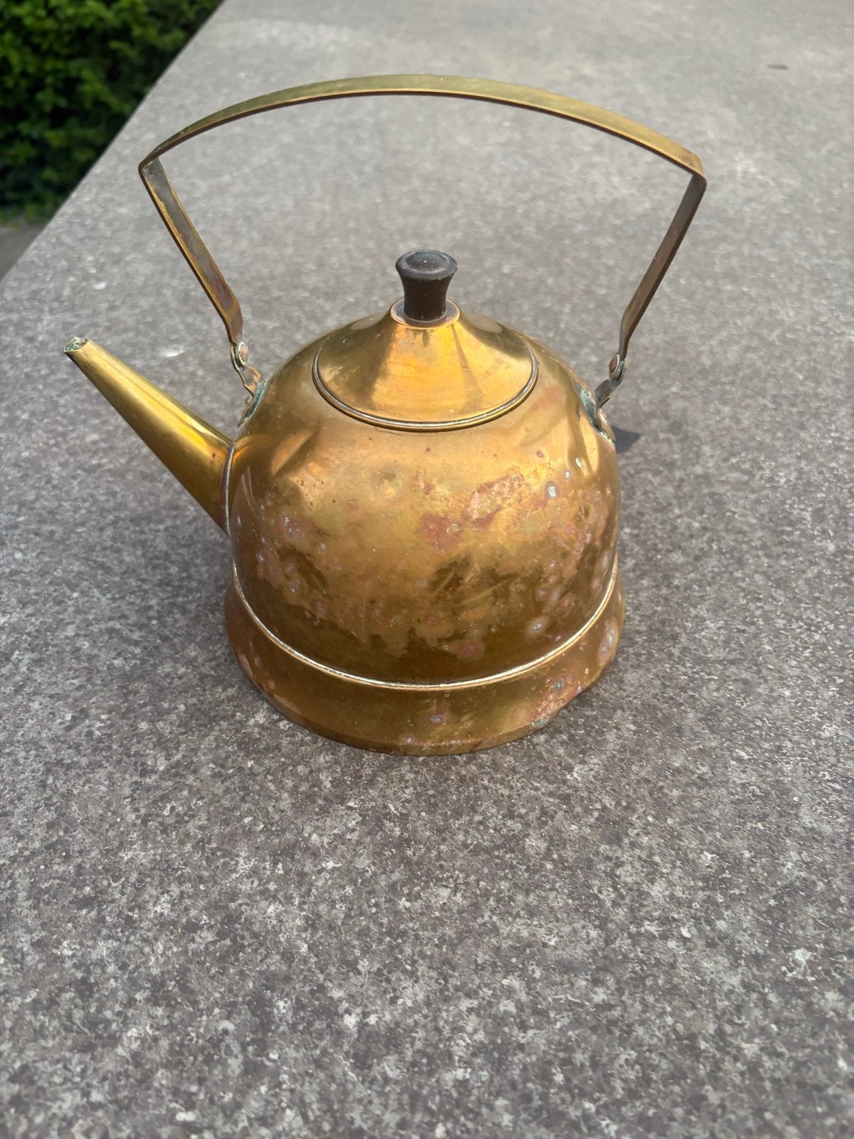 Vintage koperen Bredemeyer keteltje Hilversum, Ø 15 cm, Ophalen of Verzenden, Koper