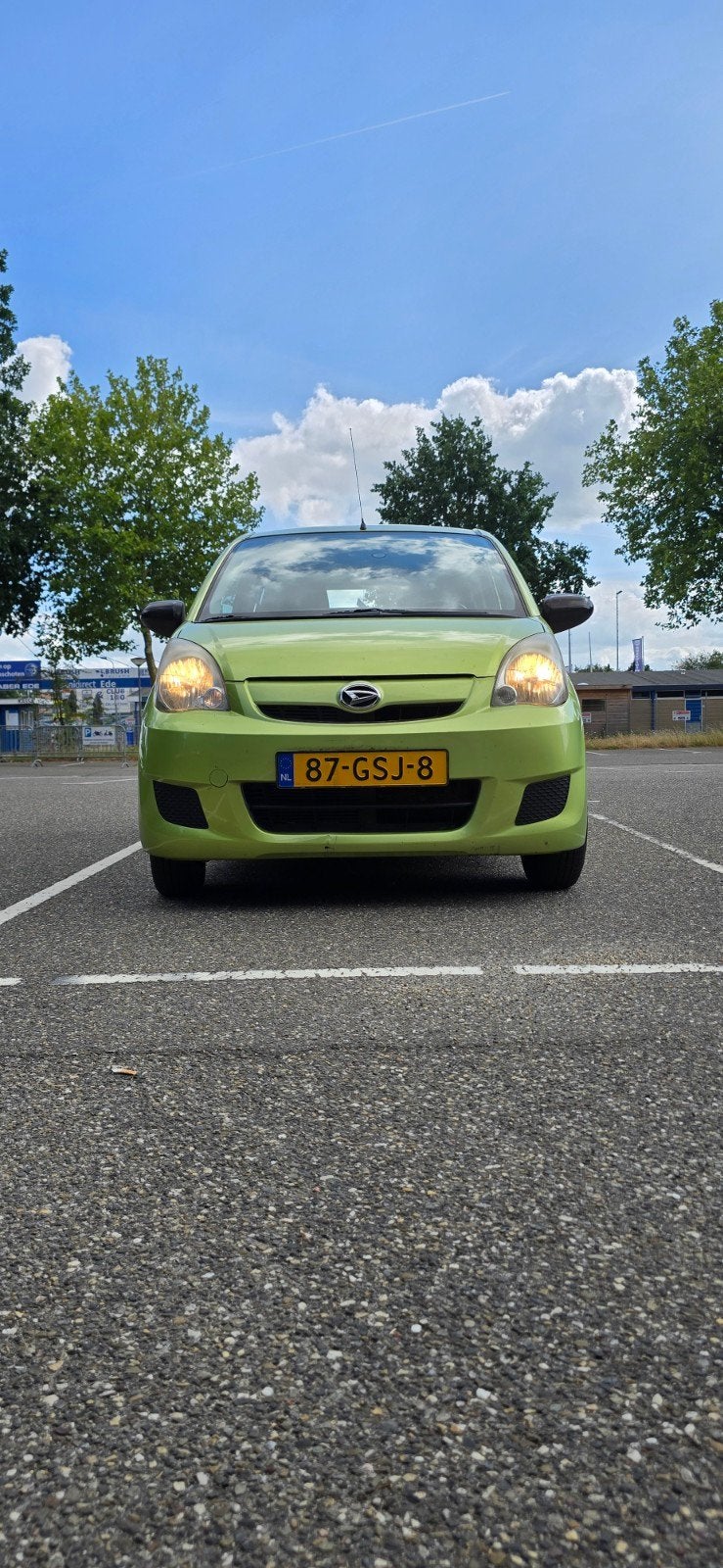 Daihatsu Cuore 1.0 5D 2008 Groen, Auto's, Daihatsu, Voorwielaandrijving, 600 kg, 18 €/maand, 4 stoelen