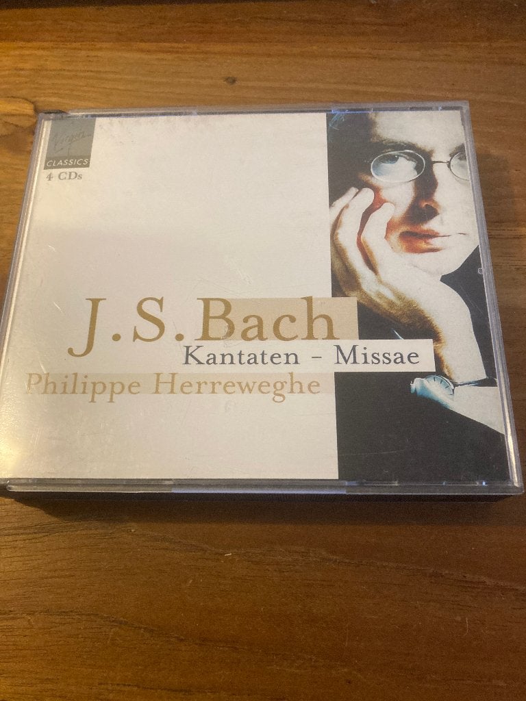 J.S. Bach - Kantaten - Missae (4cd / Philippe Herreweghe / V, Ophalen of Verzenden, Classicisme, Zo goed als nieuw, Orkest of Ballet