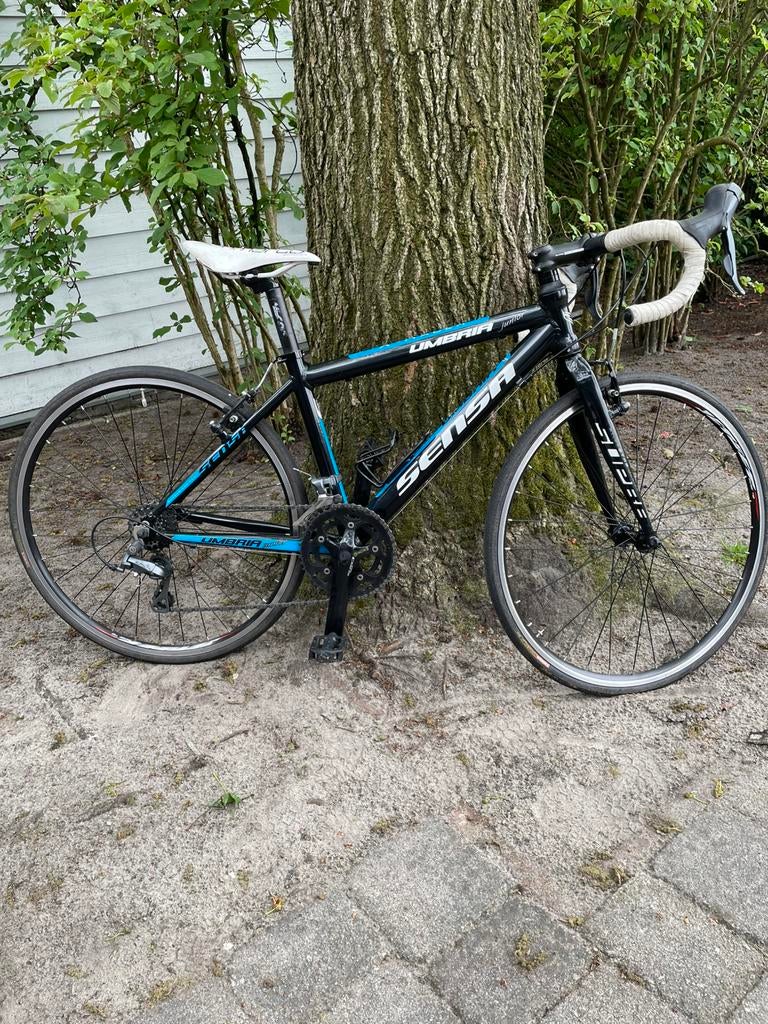 Sensa Umbria X-racer junior racefiets, Fietsen en Brommers, Gebruikt, 26 inch, Velgrem, Minder dan 49 cm
