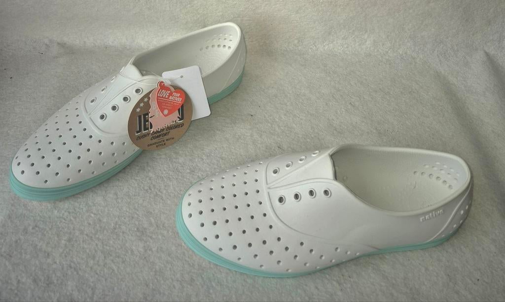 Splinternieuwe NATIVE schoenen type : Jericho Maat: 41, Slippers, Wit, Ophalen of Verzenden, Nieuw
