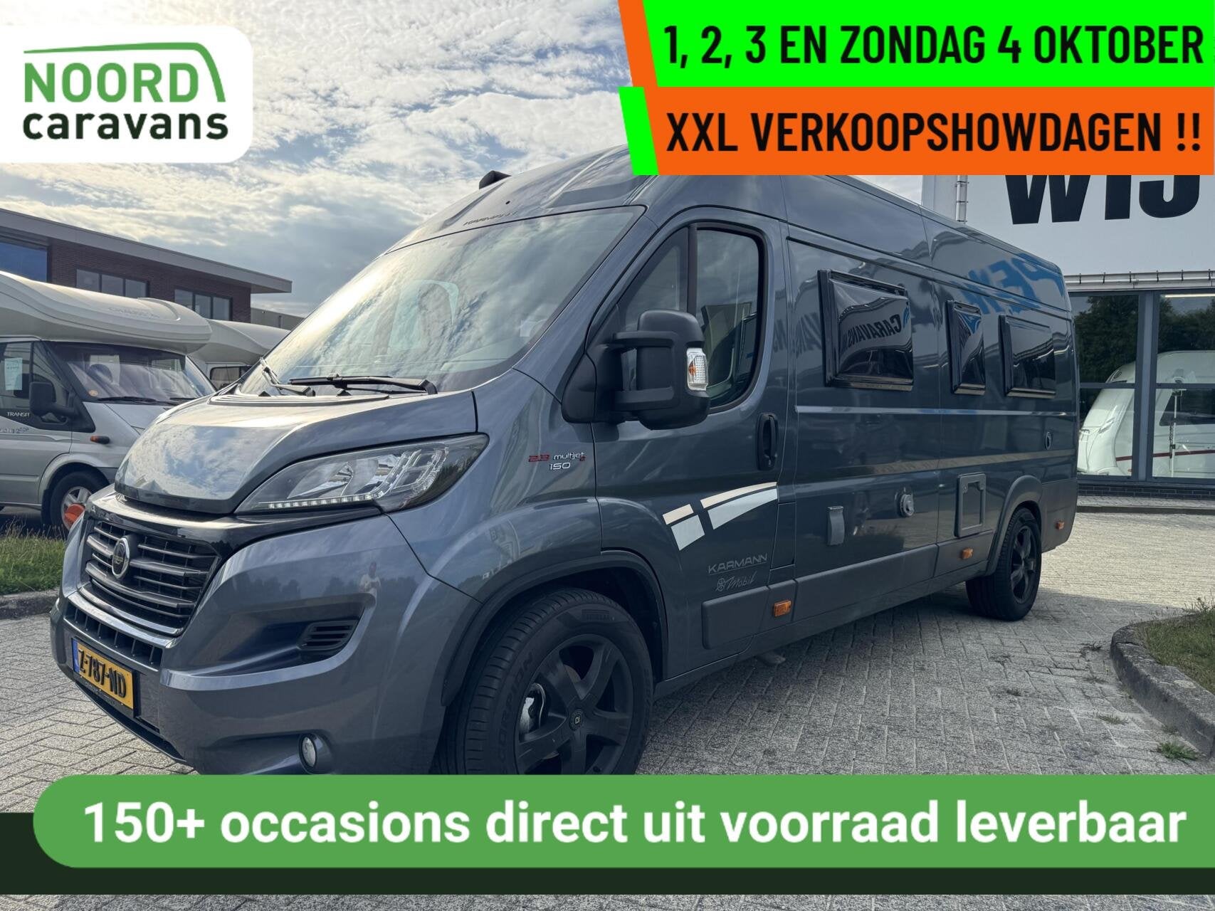 Karmann mobil DAVIS 620 AUTOMAAT, ENKELE BEDDEN, 44557 KM, Automaat, Airconditioning, Buscamper of Camperbus, 6 tot 7 meter