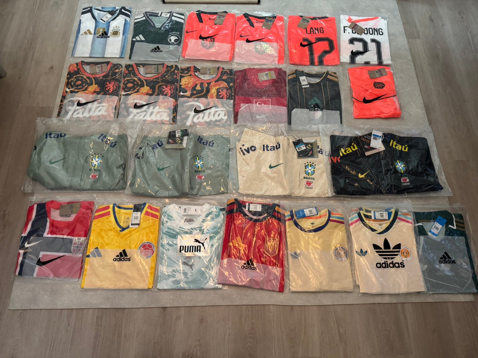 Laatste voorraad WK shirts, Verzenden, Nieuw, Buitenlandse clubs, Shirt