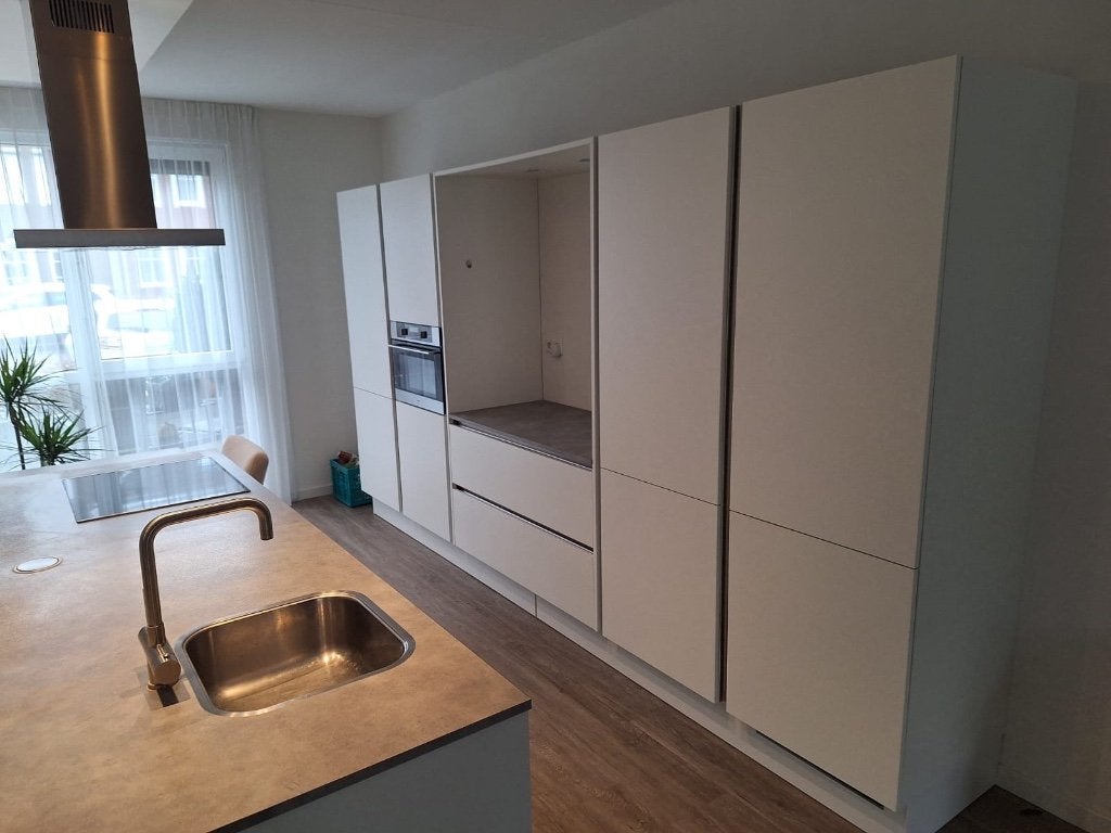 GROTE LUXE AANBOD BIJ TWEEDEHANDSKEUKENSWINKEL +TOESTELLEN ✨, Huis en Inrichting, Ophalen, Greeploos, Wit, Hoekkeuken