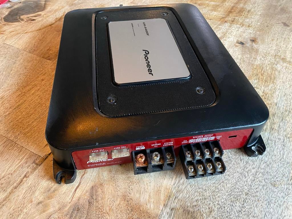 Pioneer GM-6400F Versterker - Krachtig Geluid voor je Auto, Audio, Tv en Foto, Versterkers en Receivers, Gebruikt, Overige systemen