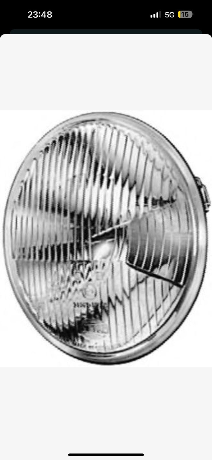 Original Hella 7" Koplamp Insert (NOS) Voor Klassiekers, Ophalen of Verzenden, Nieuw, BMW