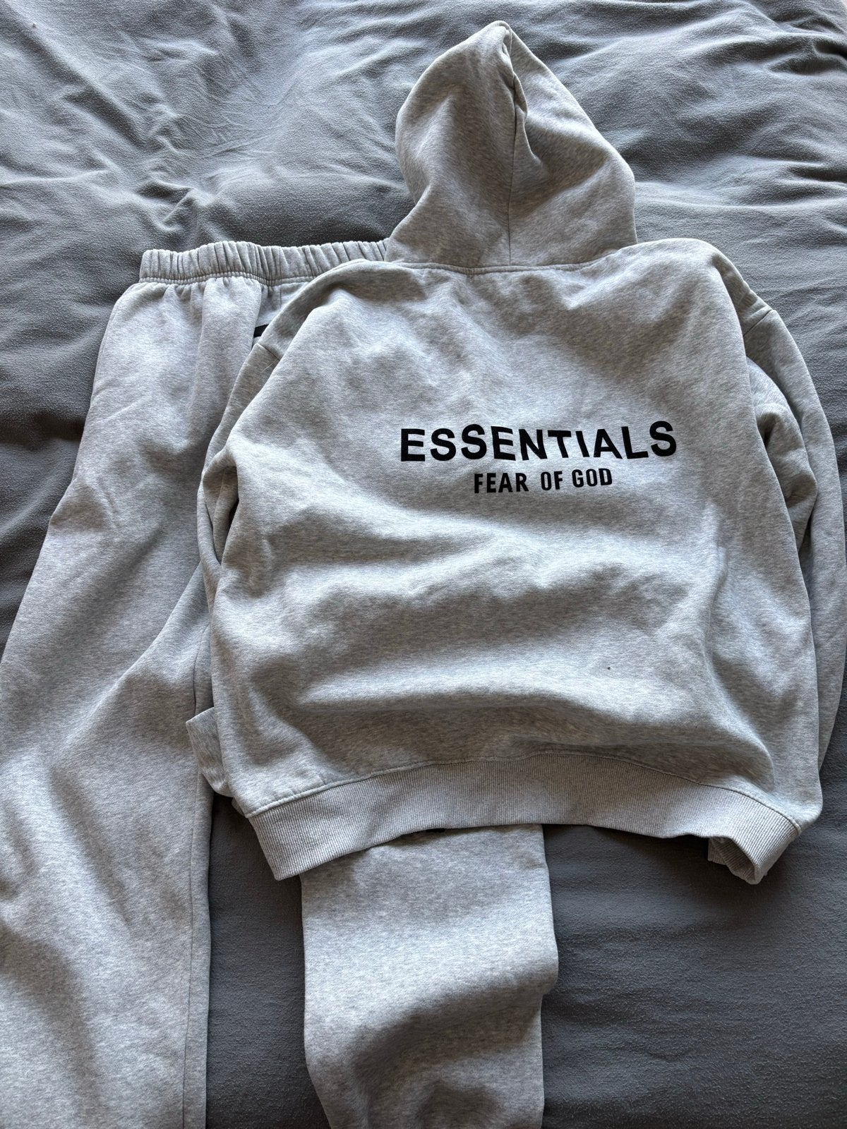 Essentials Fear of God joggingpak maat M, Ophalen of Verzenden, Zo goed als nieuw, Maat 48/50 (M), Grijs