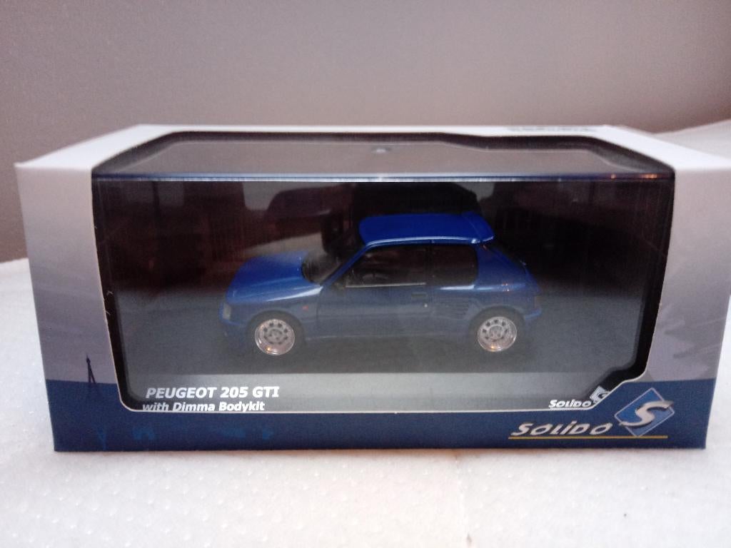 Peugeot 205 GTI Dimma bodykit 1/43 Solido, Ophalen, Nieuw, Auto, Solido