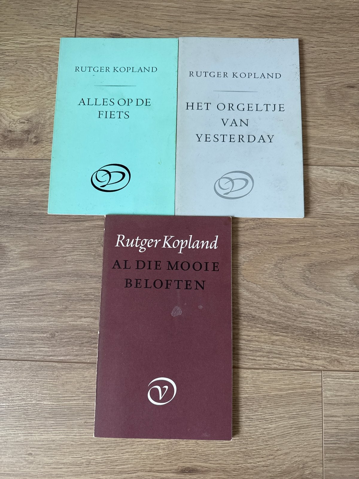 Rutger Kopland - 3 Poëziebundels: Alles op de Fiets, Het Org, Ophalen of Verzenden, Gelezen, Eén auteur