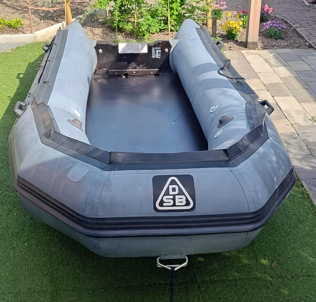 DSB/Joker Rubberboot - hypalon met opblaasbare kiel, Ophalen, Benzine, Aluminium