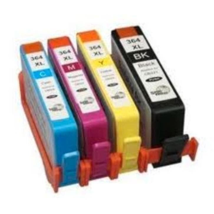 Set inktcartridge HP 364 XL HP364XL serie MET CHIP nieuw!!, Computers en Software, Ophalen of Verzenden, Nieuw