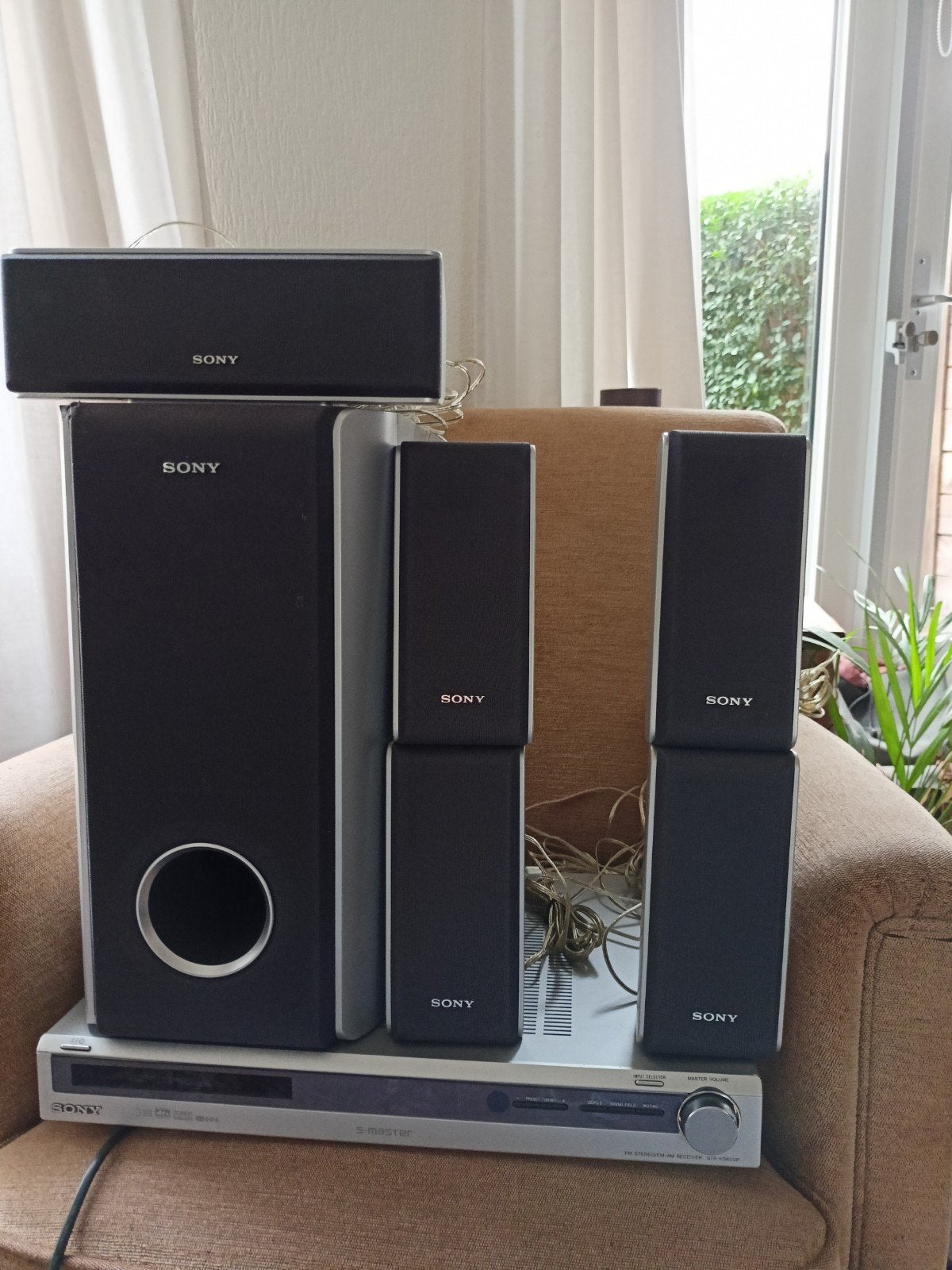 sony surround systeem str-ks600p, 70 watt of meer, Ophalen of Verzenden, Zo goed als nieuw, 5.1-systeem