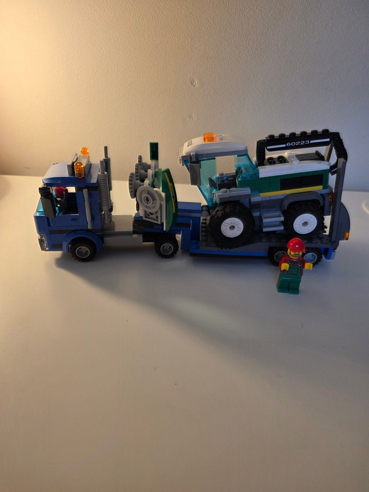 LEGO City 60223 Harvester Transport met minifiguren, Ophalen of Verzenden, Zo goed als nieuw