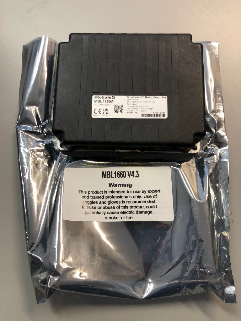 RoboteQ (Nidec) MBL1660A borstelloze DC motor controller, Hobby en Vrije tijd, Elektronica-componenten, Nieuw, Ophalen of Verzenden