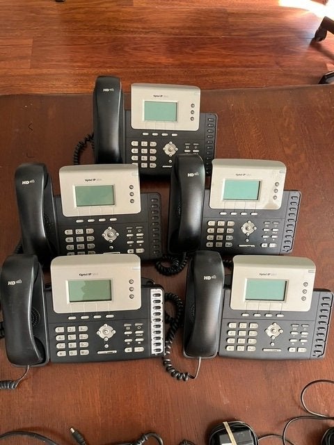 5 tiptel telefoons, Ophalen, Zo goed als nieuw