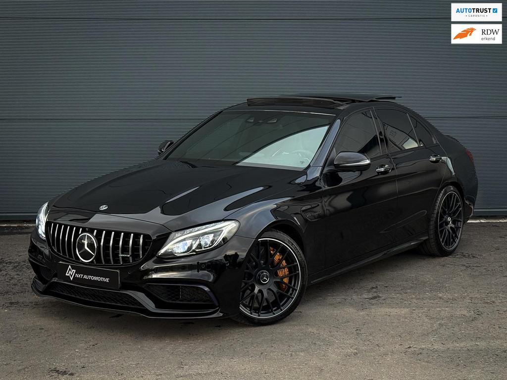 Mercedes-Benz C63 S AMG: Pano, Kuip, keramisch, HUD Dealer o, Automaat, Achterwielaandrijving, Gebruikt, 510 pk