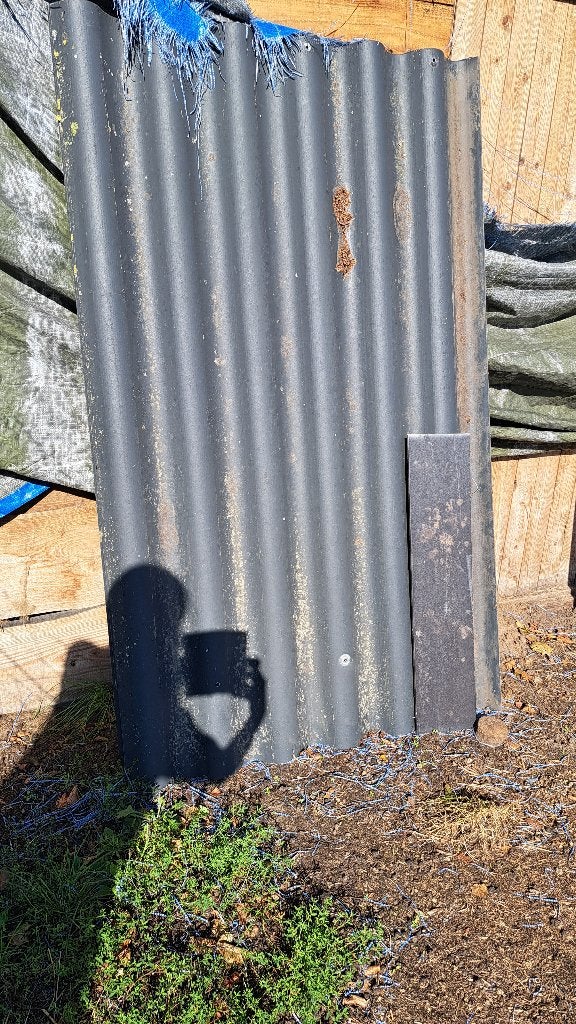 Cement vezelplaten dak, Ophalen, Zo goed als nieuw, Overige materialen, Minder dan 20 mm