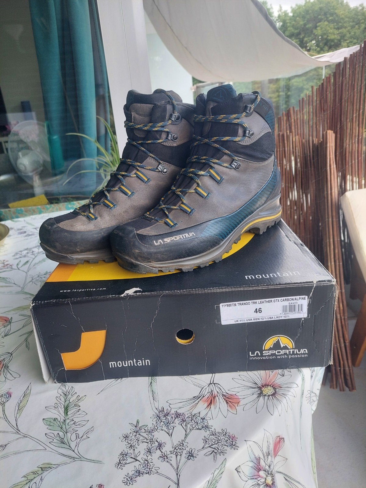 La Sportiva Trango TRK GTX berg wandelschoenen heren maat46, Sport en Fitness, Ophalen of Verzenden, Zo goed als nieuw, Schoenen