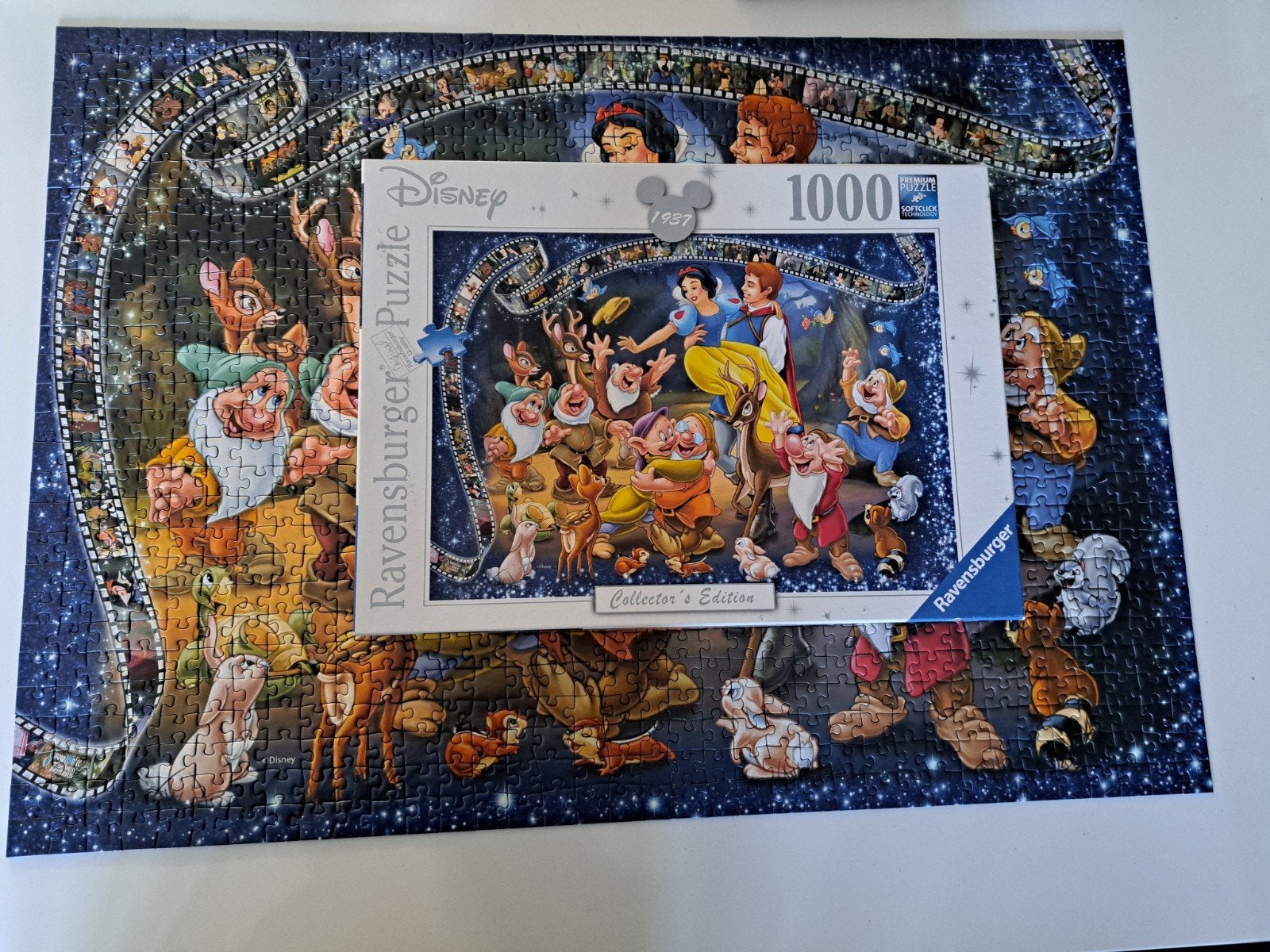 Prachtige Disney puzzel Sneeuwwitje, Ophalen of Verzenden, Zo goed als nieuw