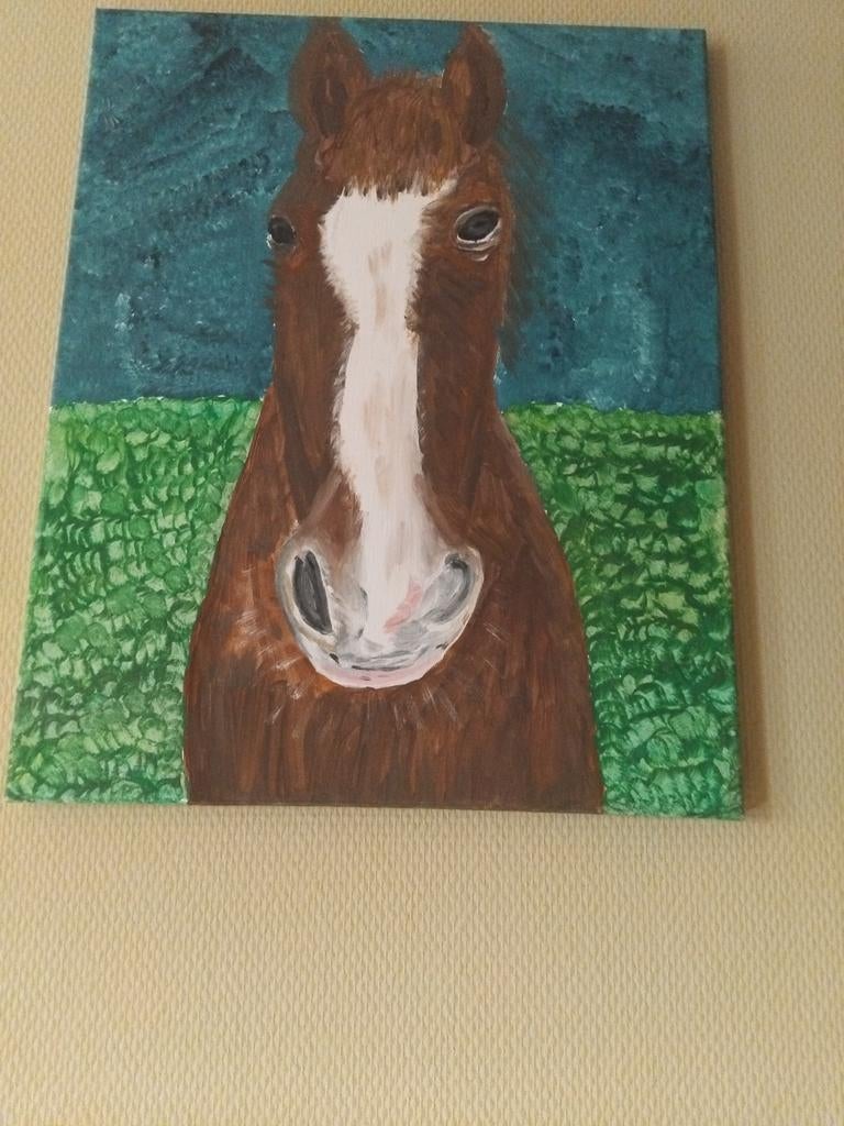 Schilderij Zelf gemaakt, Ophalen