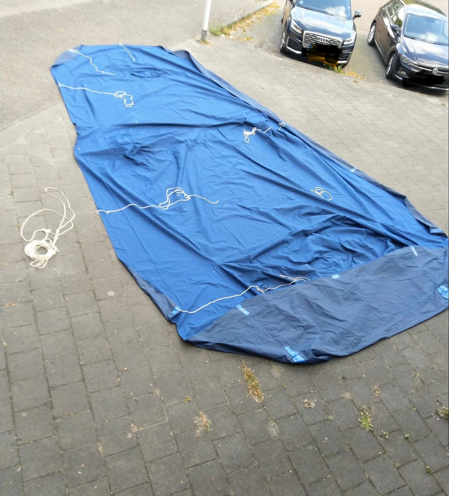 Winterkleed voor camper en caravan, Ophalen, Zo goed als nieuw