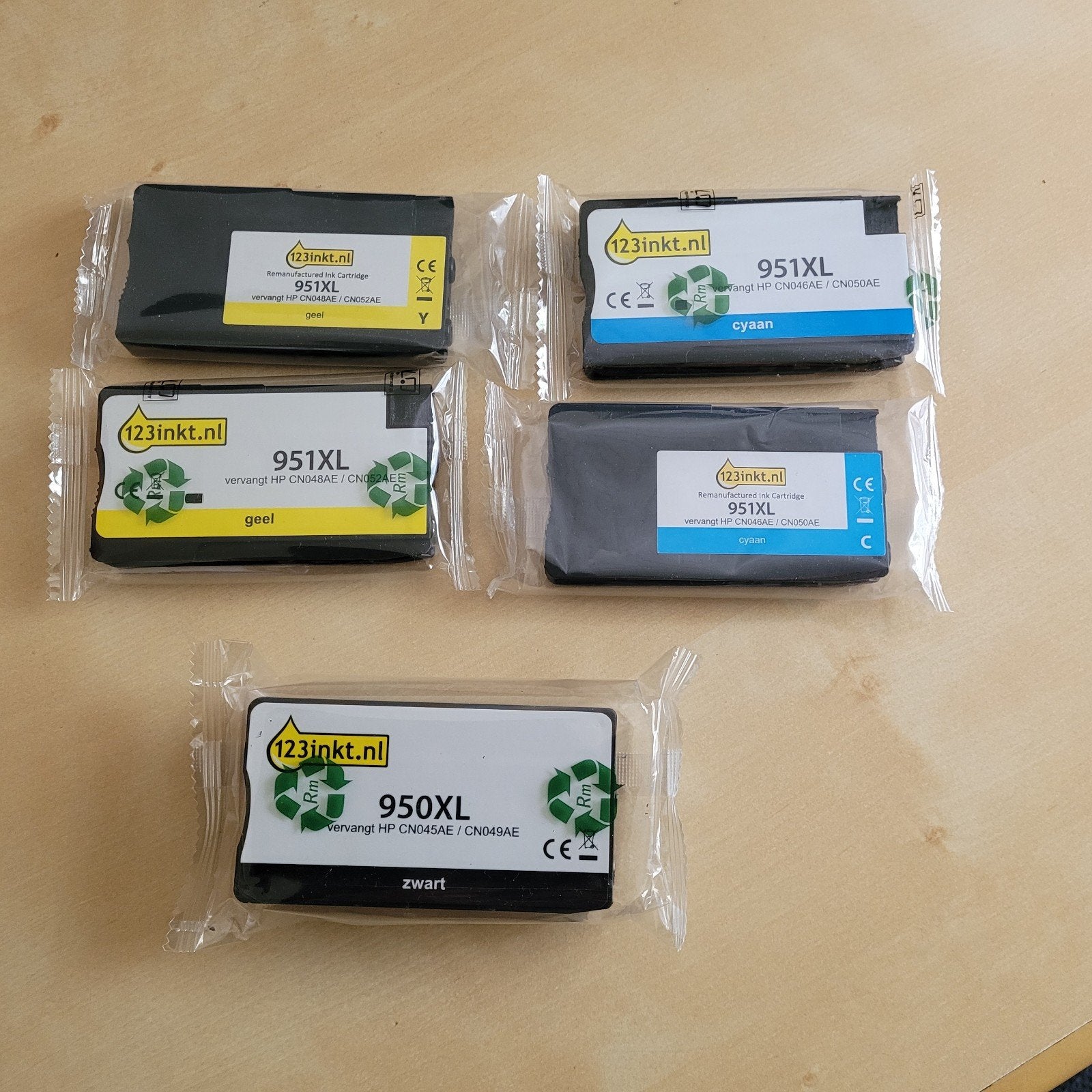 50XL & 951XL Inktpatronen - Nieuw, Ophalen of Verzenden, Nieuw, Cartridge, 123inkt.nl
