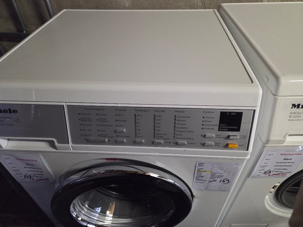 wasmachine - Miele - 6kg - A - UITVERKOOP!, Ophalen, Miele, 1200 tot 1600 toeren, 6 tot 8 kg