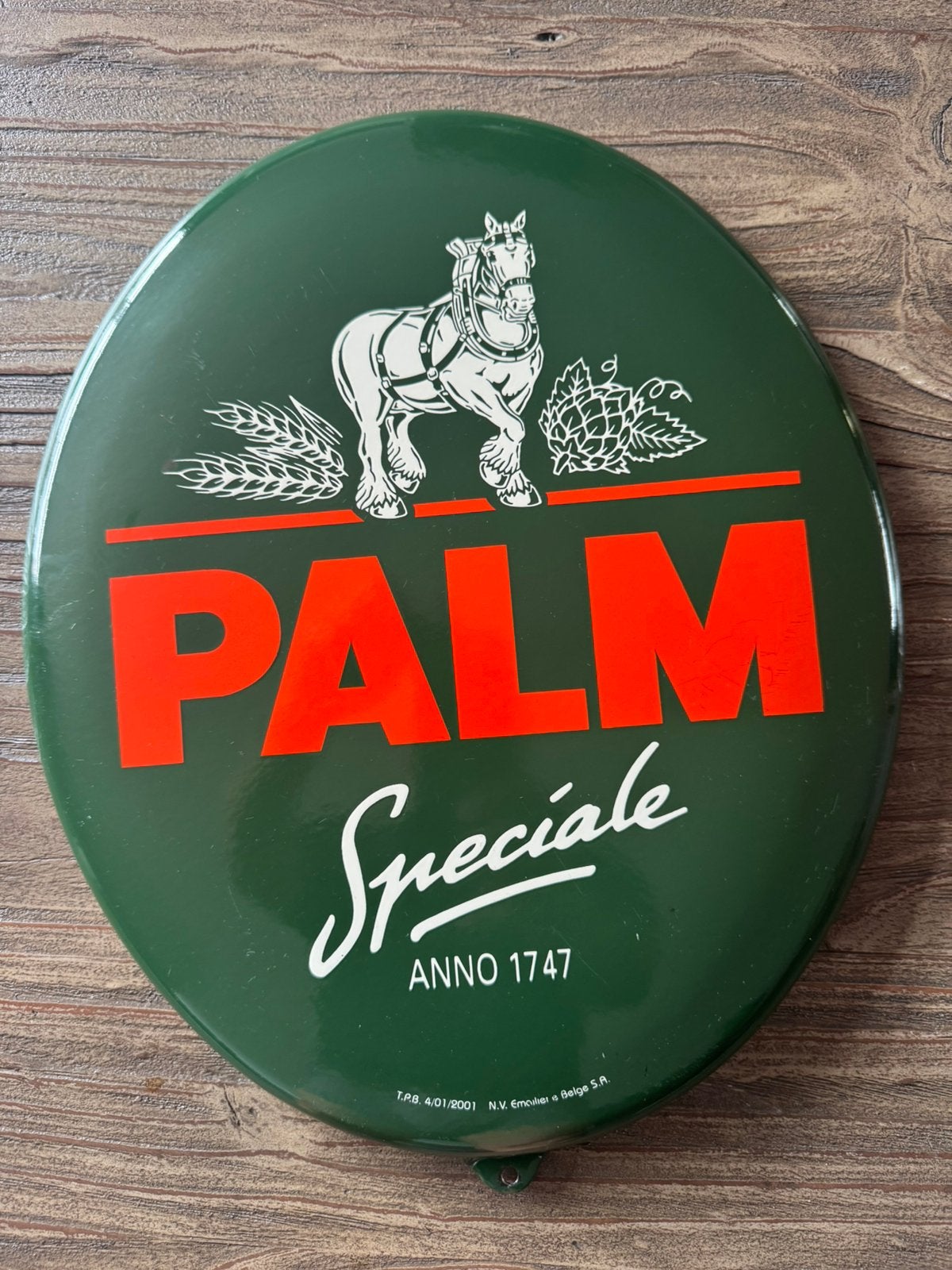 Palm, Verzamelen, Ophalen of Verzenden, Zo goed als nieuw, Reclamebord, Plaat of Schild, Palm