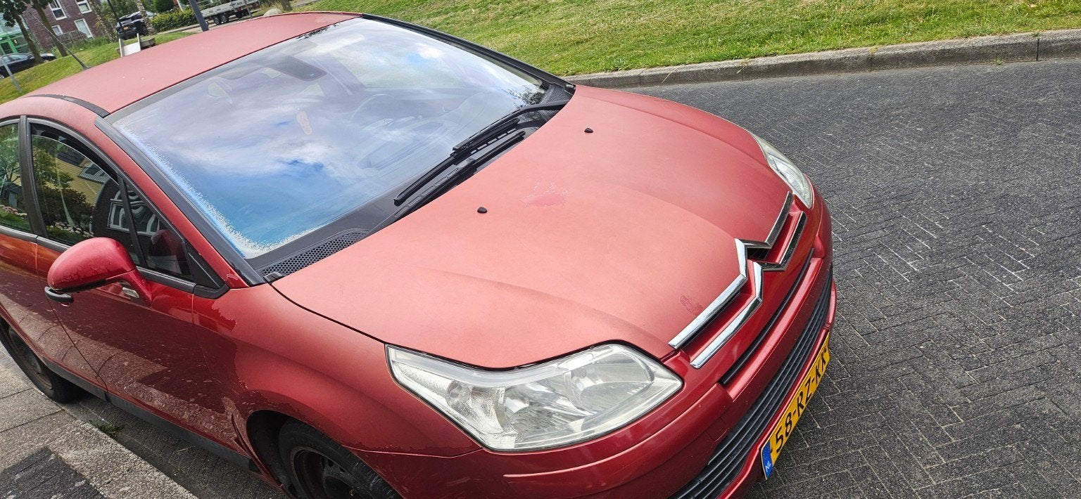 Citroën C4 1.6 16V 80KW 2005 Rood, Voorwielaandrijving, 4 cilinders, 1175 kg, 108 pk