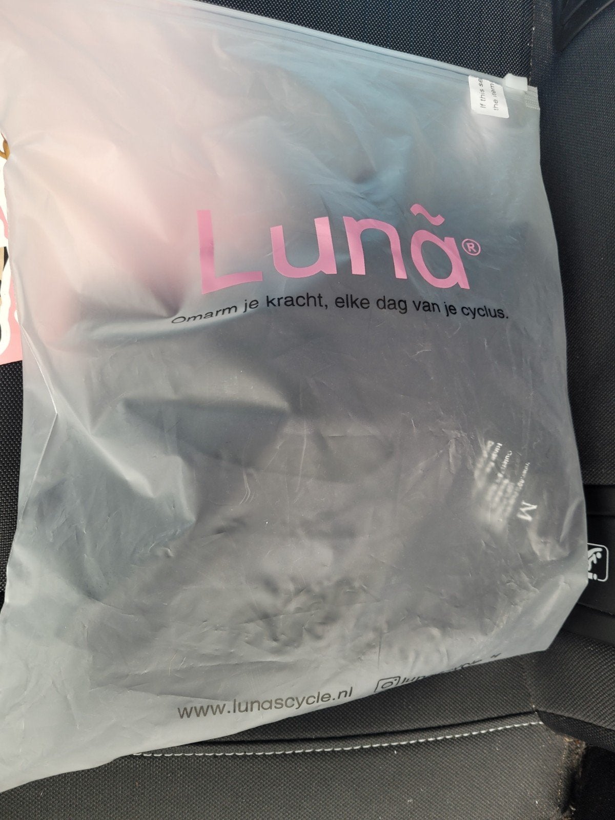 Luna Menstruatie Ondergoed - 10x Maat M, Luna, Ophalen of Verzenden, Zwart, Slip