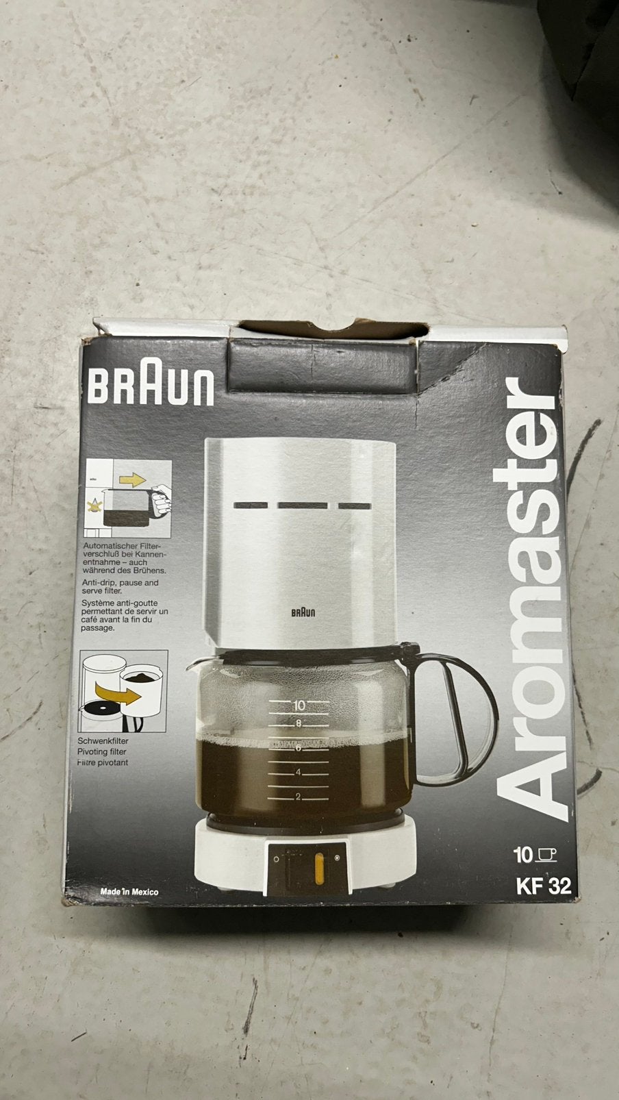 Koffiezetapparaat braun, 4 tot 10 kopjes, Ophalen of Verzenden, Gebruikt, Koffiemachine