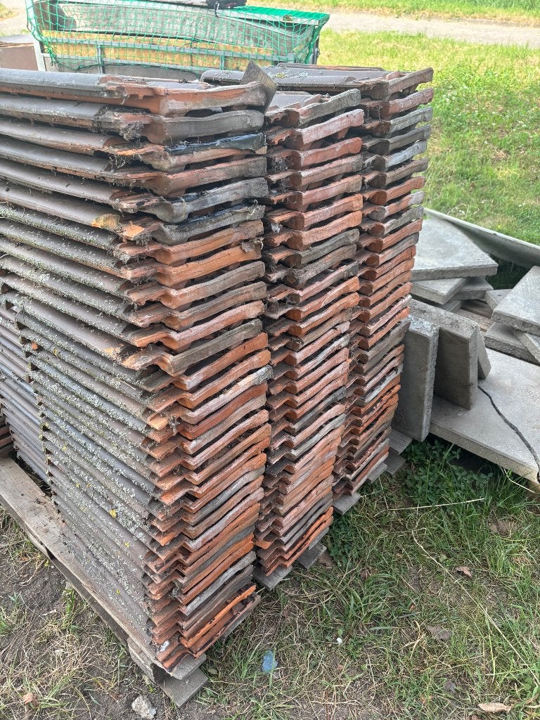 dakpannen, Doe-het-zelf en Verbouw, Ophalen, Gebruikt, Steen of Klei, 15 m² of meer
