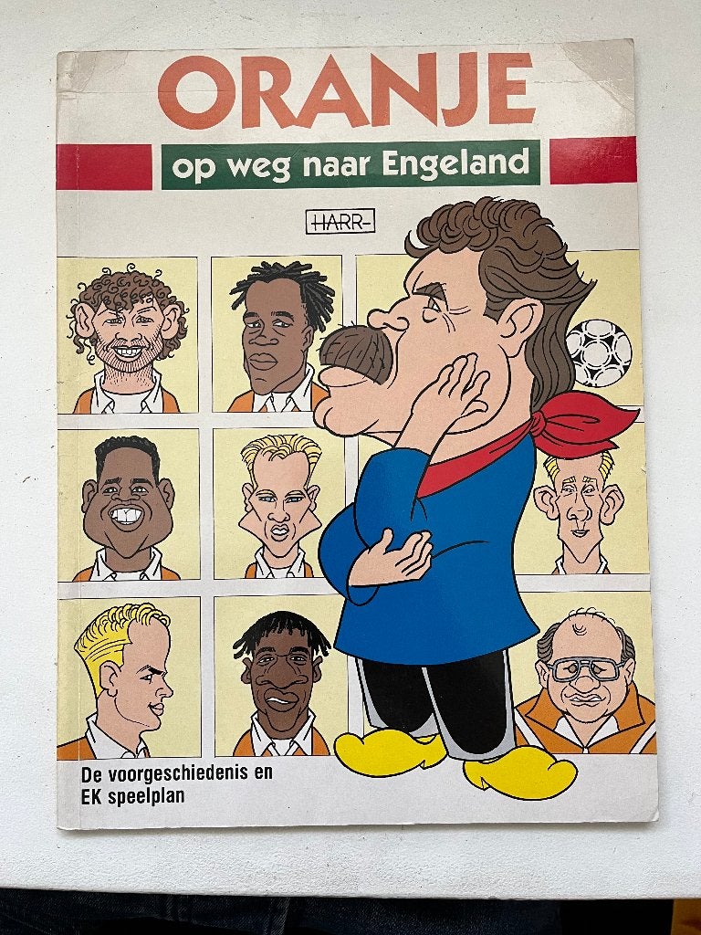 Oranje op weg naar Engeland - stripboek, Gelezen, Eén stripboek, Ophalen of Verzenden, Harr
