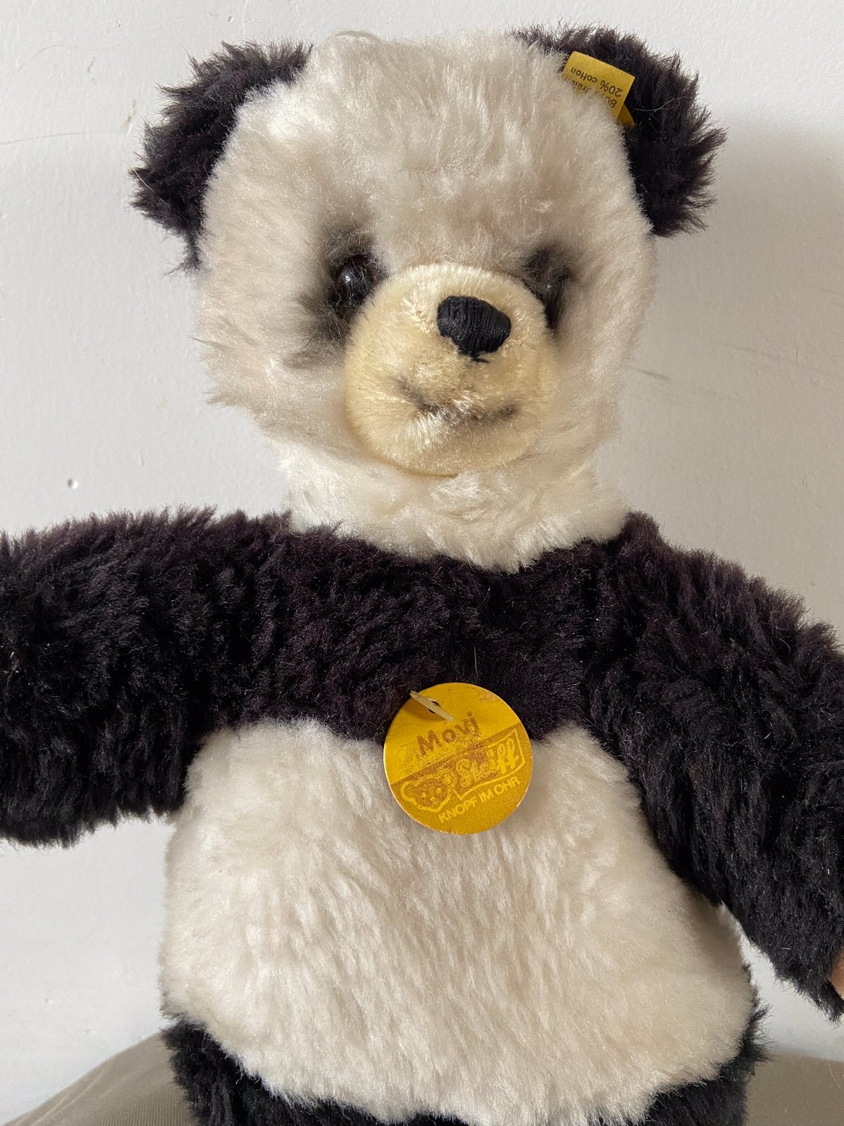 Steiff Movi Panda, 6202/30, Verzamelen, Ophalen of Verzenden, Zo goed als nieuw, Stoffen beer, Steiff