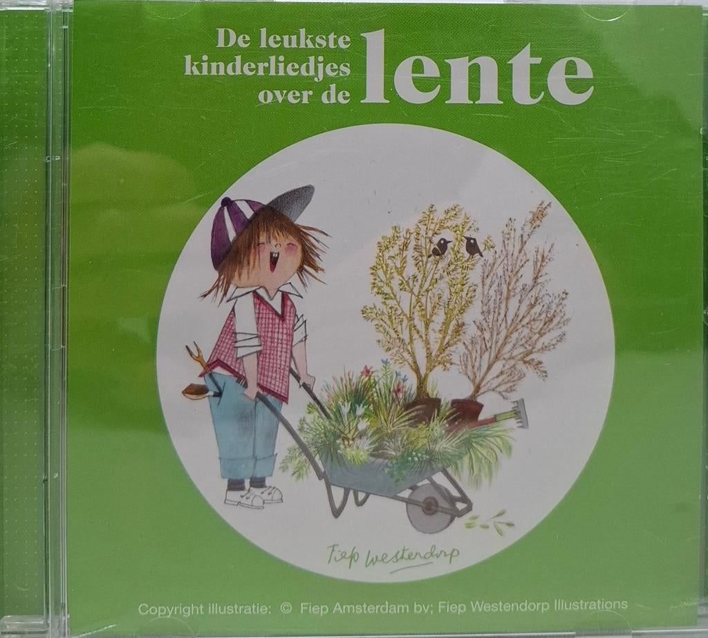 Kinderliedjes over de lente KRASVRIJE CD, Ophalen of Verzenden, Zo goed als nieuw