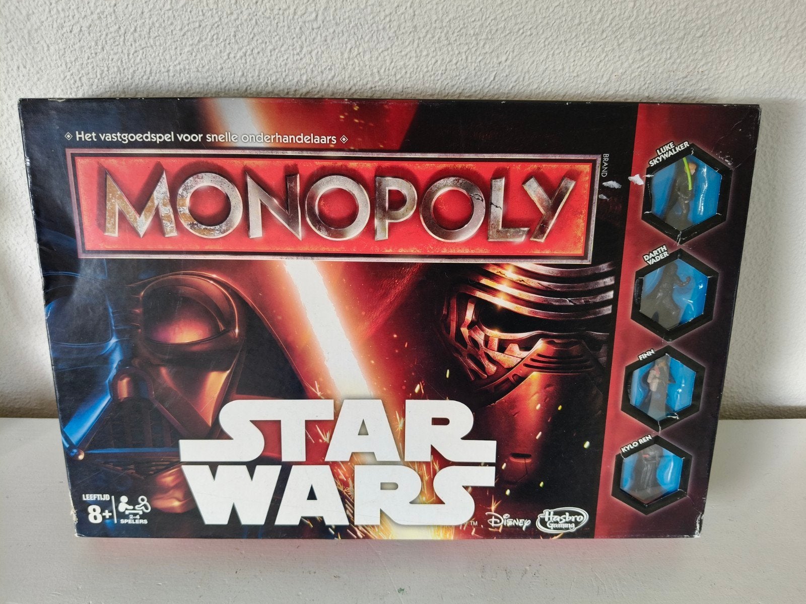 Monopoly Star Wars Editie - Compleet Gezelschapsspel, Drie of vier spelers, Ophalen of Verzenden, Zo goed als nieuw, Hasbro