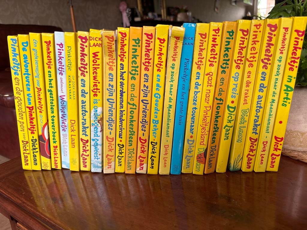 Pinkel­tje boeken – grote set Dick Laan, Ophalen, Gelezen