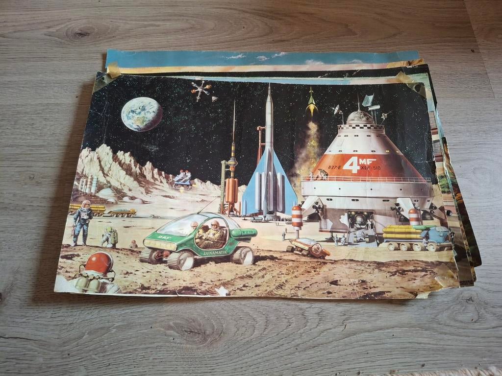 Oude Daf prenten, zeer uniek., Ophalen of Verzenden