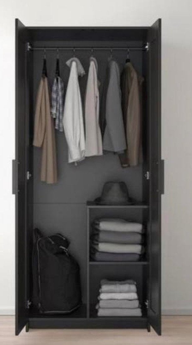 IKEA BRIMNES Kast met 2 deuren - Zo goed als nieuw, Huis en Inrichting, Kasten | Kledingkasten, Ophalen, Met deur(en), 50 tot 100 cm