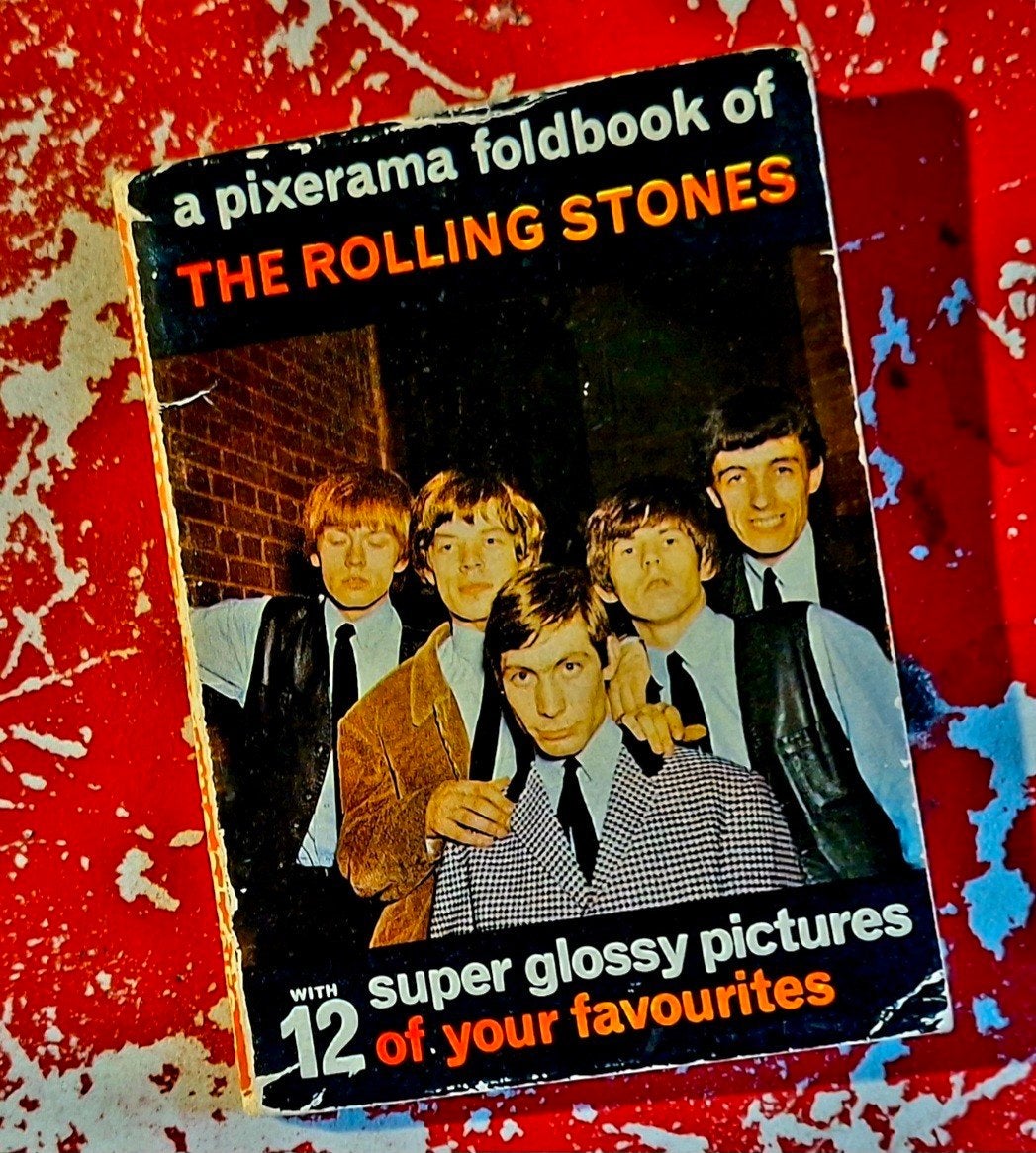 The Rolling Stones Pixerama Foldbook - 12 Glanzende Foto's, Ophalen of Verzenden, Gebruikt, Boek, Tijdschrift of Artikel